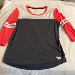 Victoria’s Secret PINK 3/4 Sleeve Top